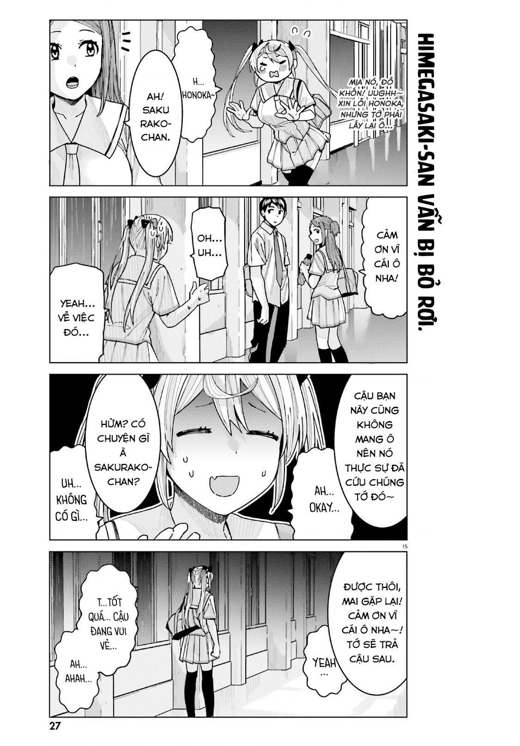 Sakurako Himegasaki is Still Pitiably Cute Today Chapter 10 - 16