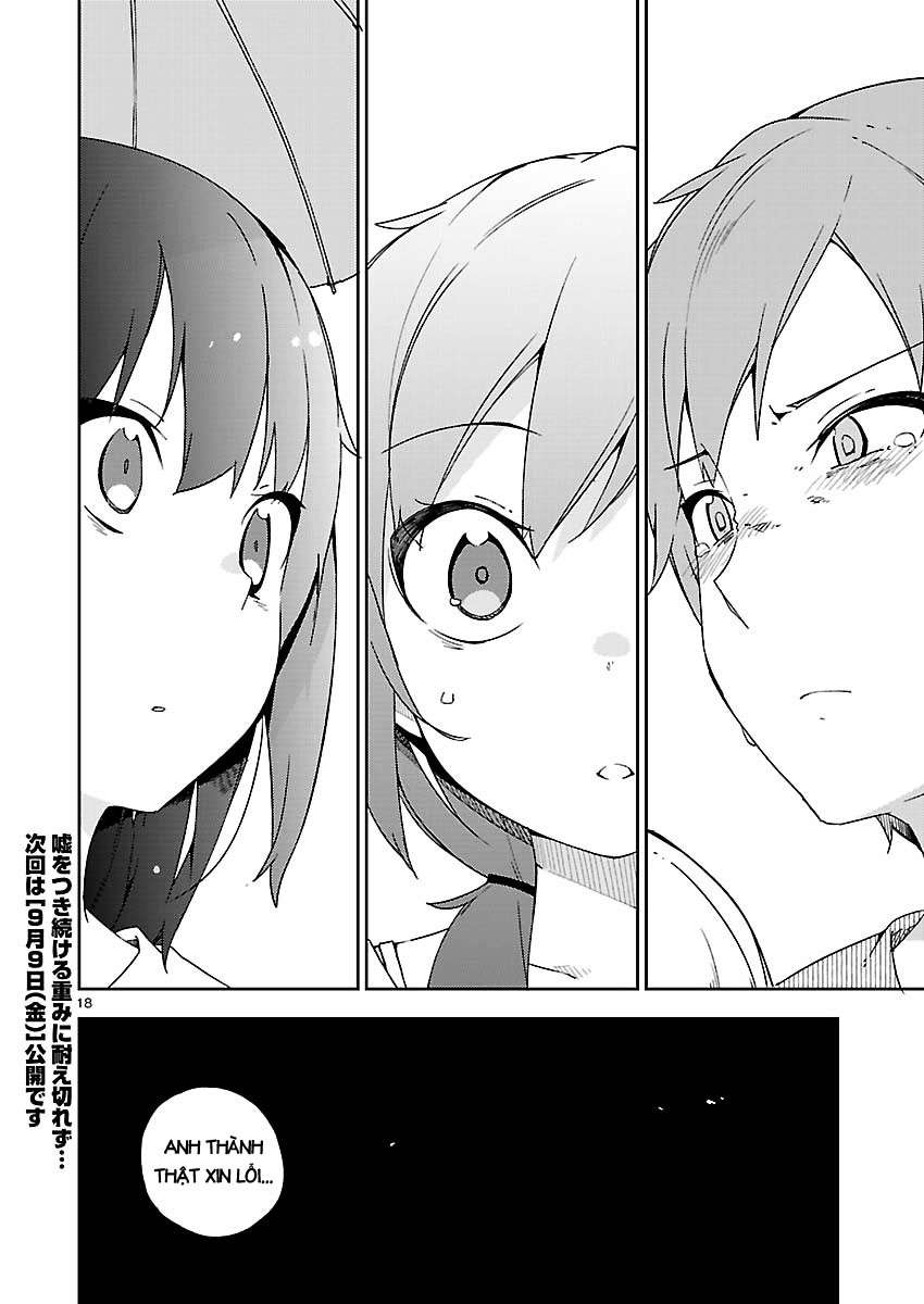 Ookami Shounen wa Kyou mo Uso o Kasaneru Chapter 18 - 19