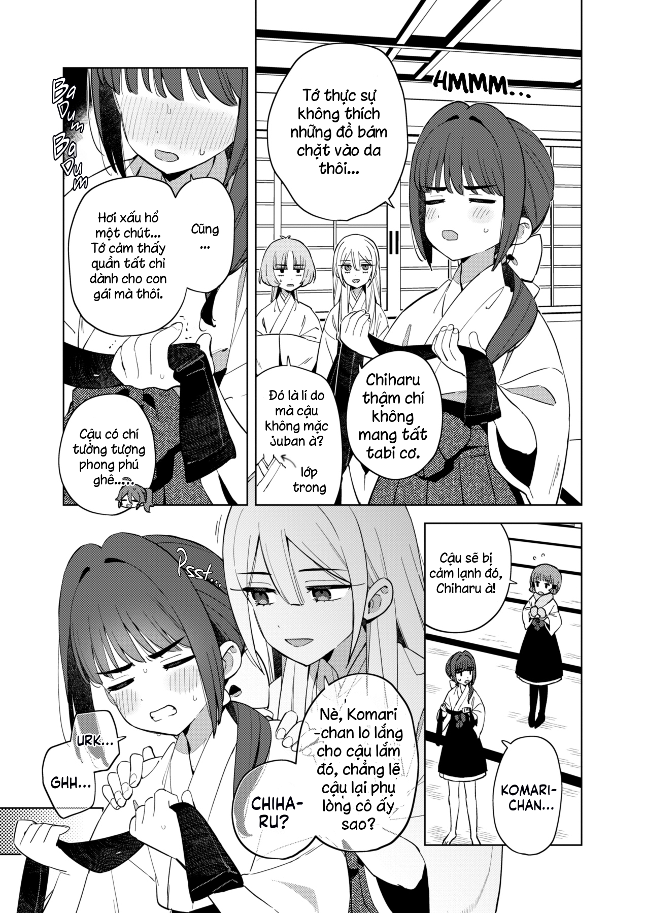 Chiharu-kun wa Josou o Shitakunai Chapter 3 - Trang 2