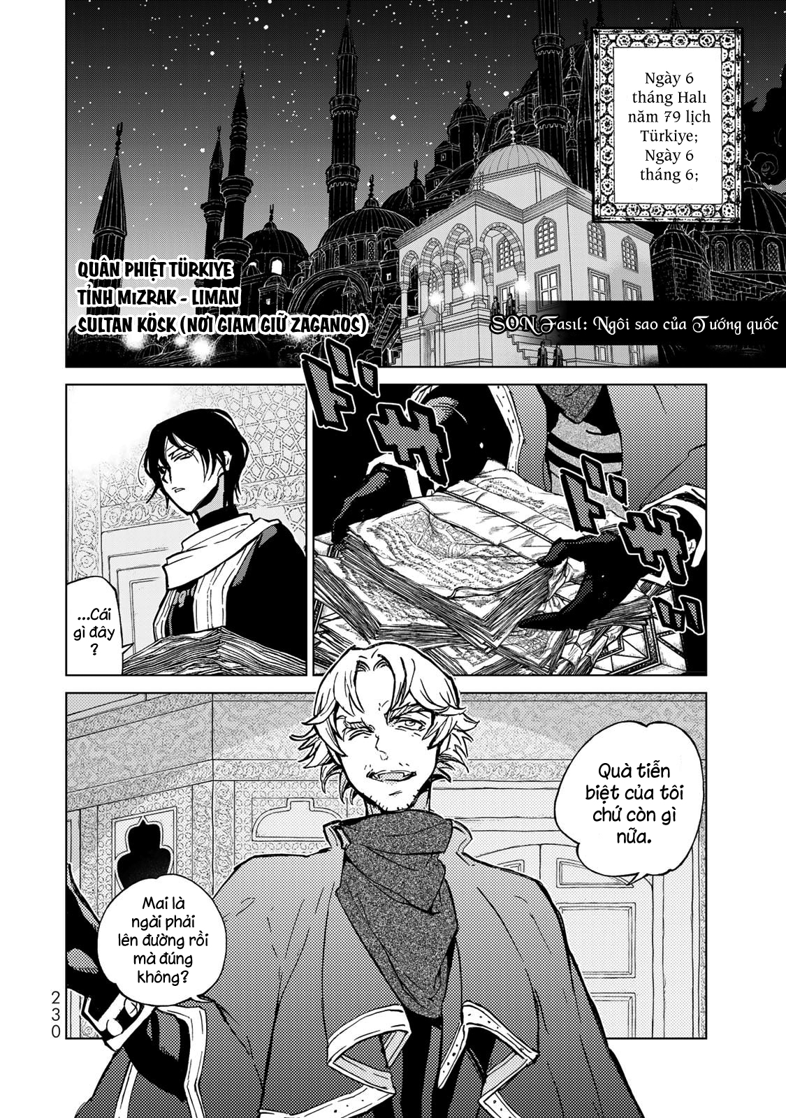 shoukoku no altair Chapter 160 - Trang 2