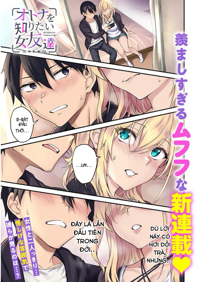 Otona o Shiritai Onnatomodachi Chapter 1 - Trang 2