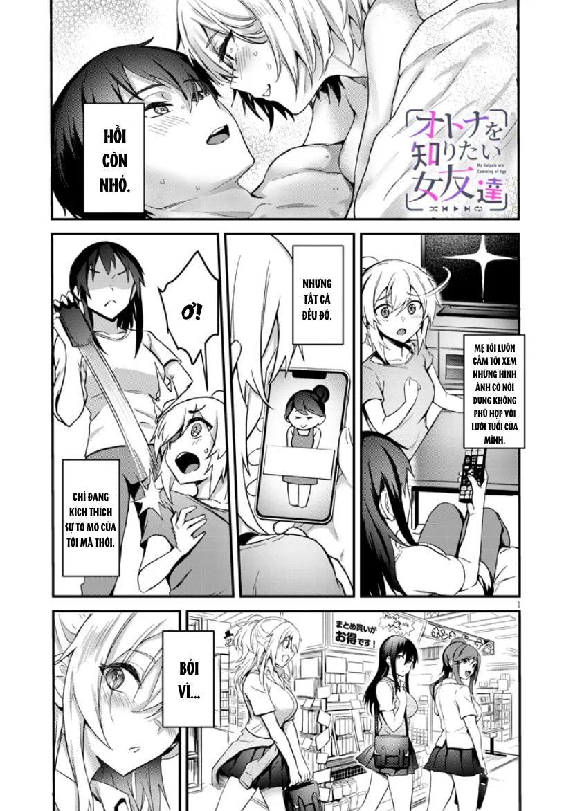 Otona o Shiritai Onnatomodachi Chapter 2 - Trang 2