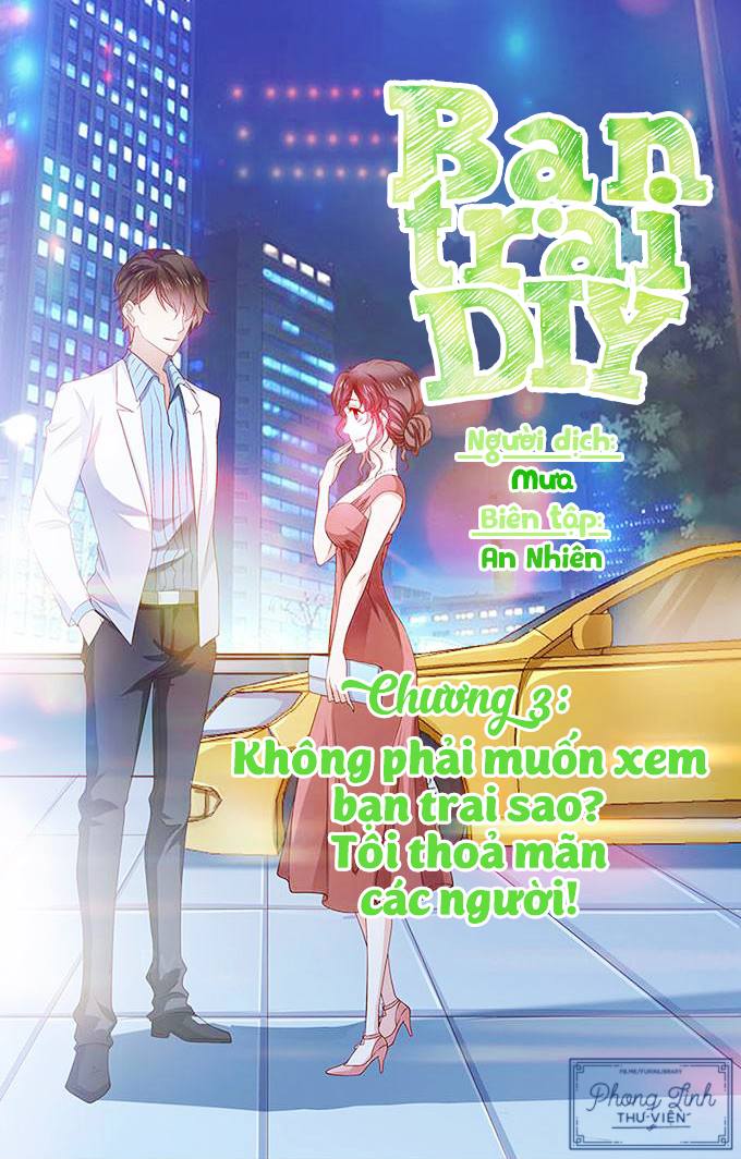 Bạn Trai Diy Chapter 3 - 1