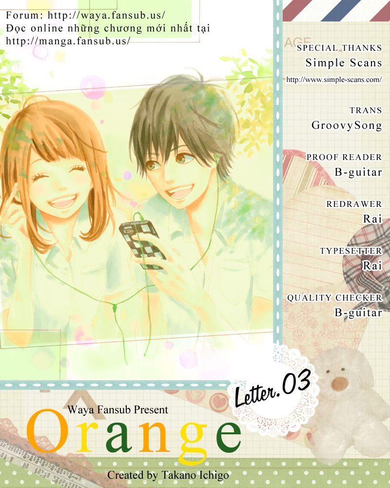 Orange Chapter 3 - 2