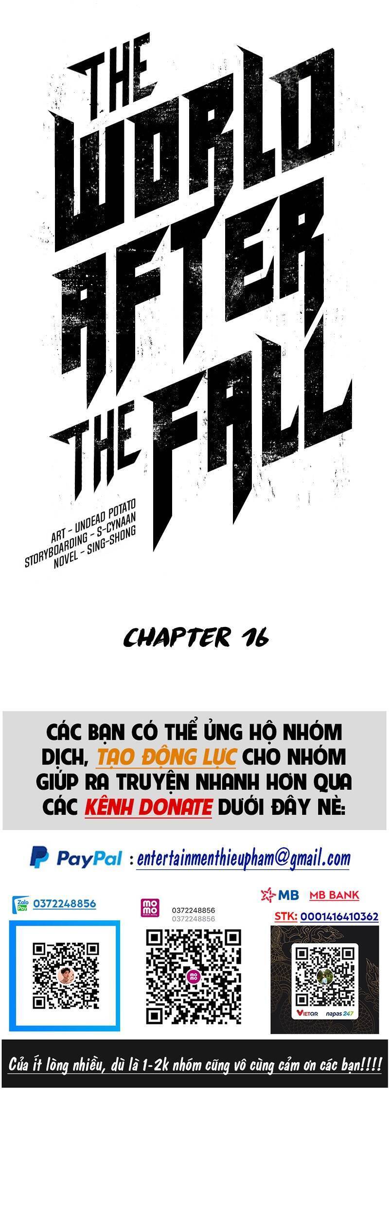 Thế Giới Sau Tận Thế Chapter 16 - 14