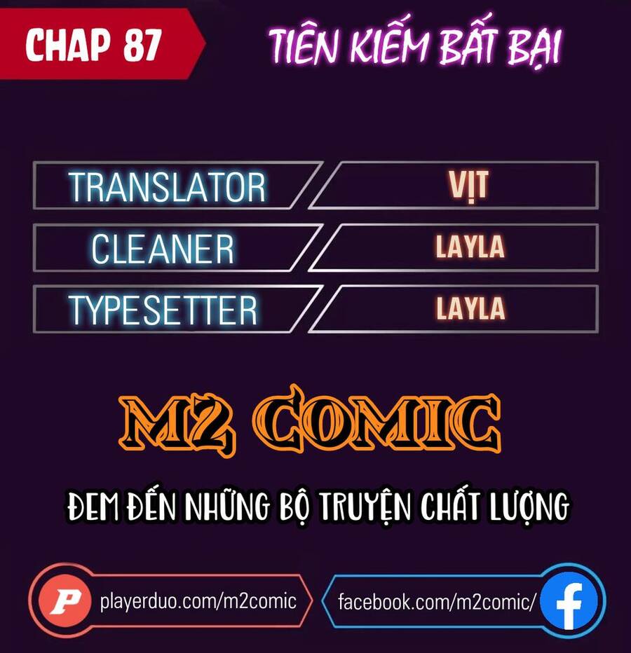 Tiên Kiếm Bất Bại Chapter 87 - 1