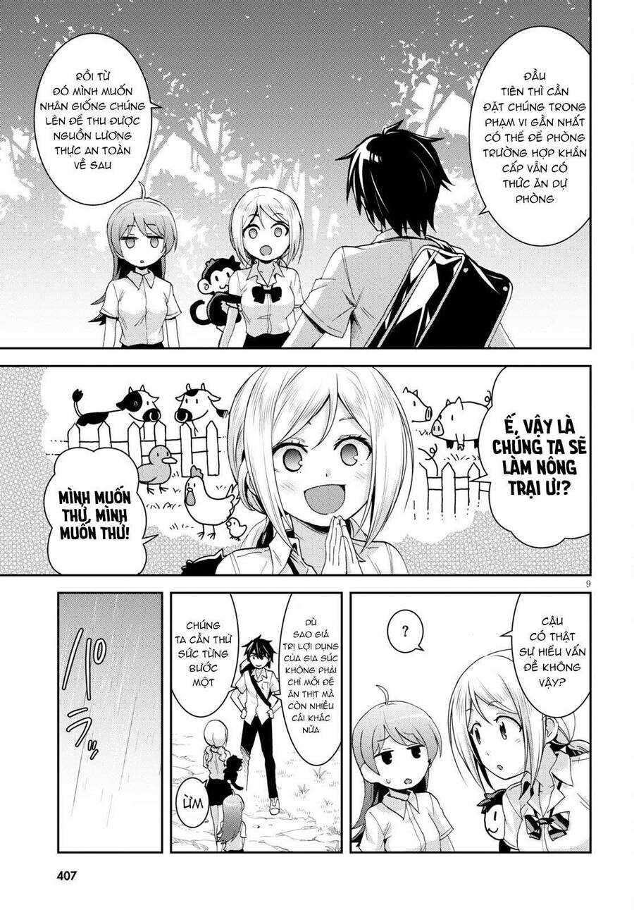 Isekai Yurutto Survival Seikatsu: Gakkou No Minna To Isekai No Mujintou Ni Tenishitakedo Ore Dake Chapter 14 - 9