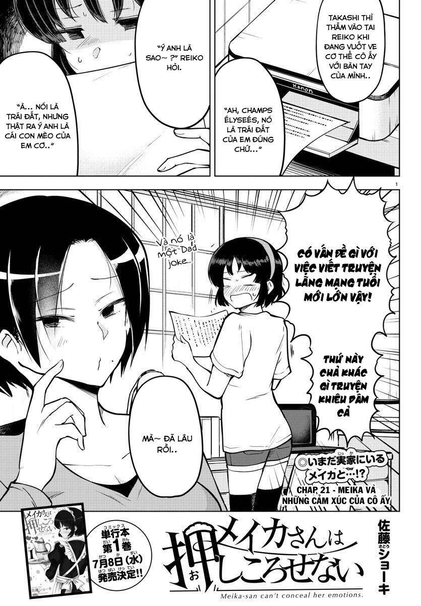 Meika-San Can't Conceal Her Emotions Chapter 21 - 1