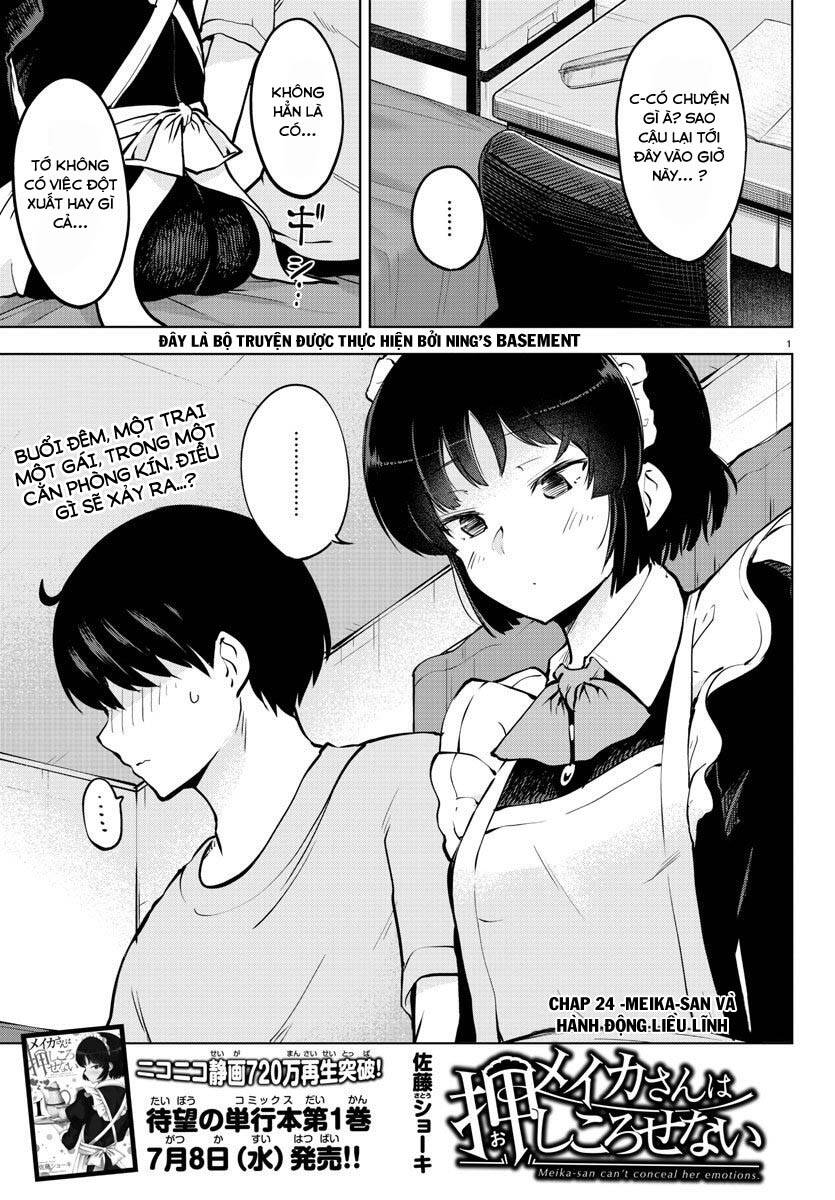 Meika-San Can't Conceal Her Emotions Chapter 24.1 - 2