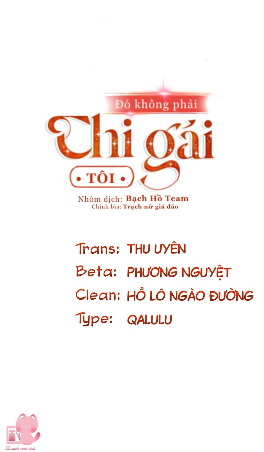 Đó Không Phải Chị Gái Tôi Chapter 39 - 3