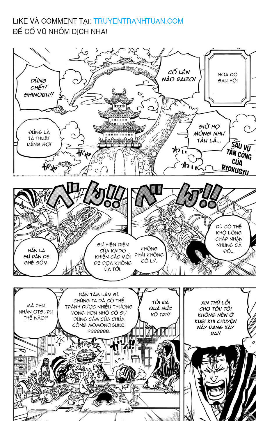 One Piece Chapter 1056 - 4