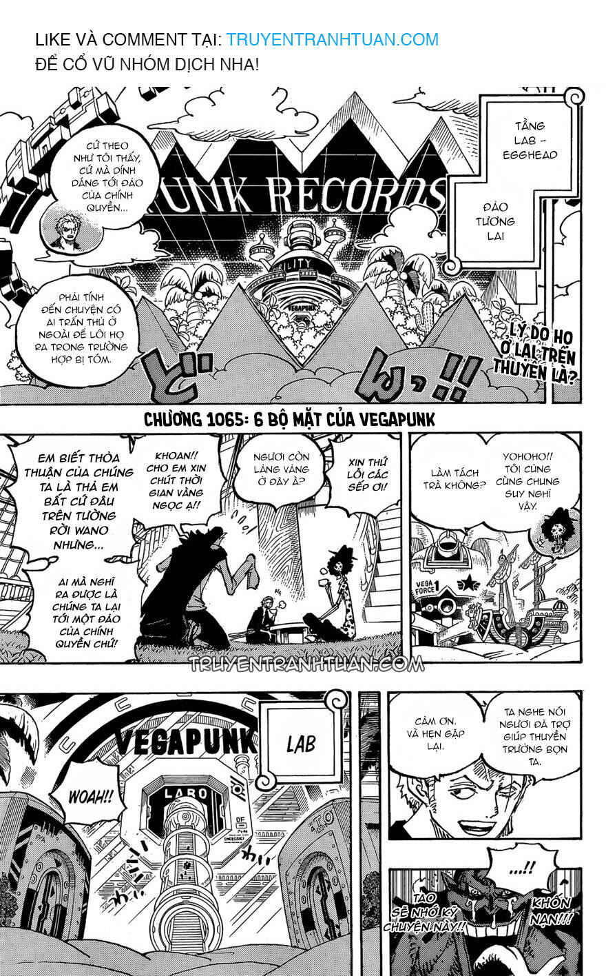 One Piece Chapter 1065 - 4