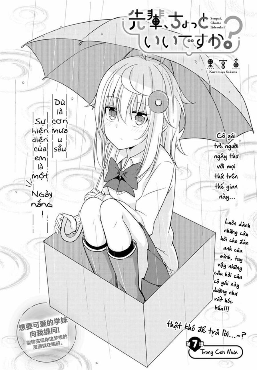 Senpai, Chotto Īdesu Ka? Chapter 7 - 3