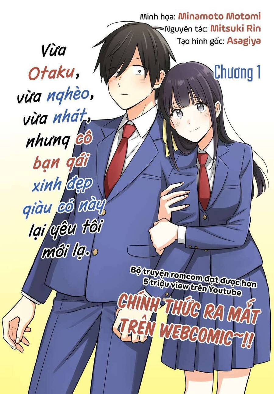 Vừa Otaku, Vừa Nghèo, Vừa Nhát, Nhưng Cô Bạn Gái Xinh Đẹp Giàu Có Này Lại Yêu Tôi Mới Lạ Chapter 1 - 2