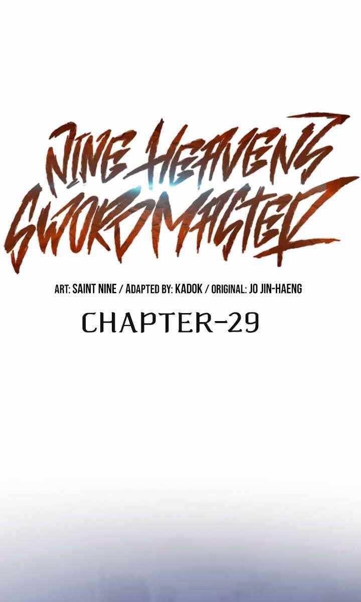 Cửu Thiên Kiếm Pháp Chapter 29 - 37