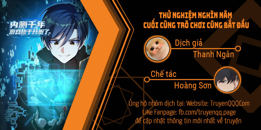 Thử Nghiệm Nghìn Năm Cuối Cùng Trò Chơi Cũng Bắt Đầu Chapter 3 - 1