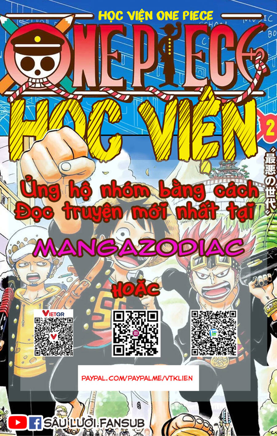 Học Viện One Piece Chapter 7.5 - 2