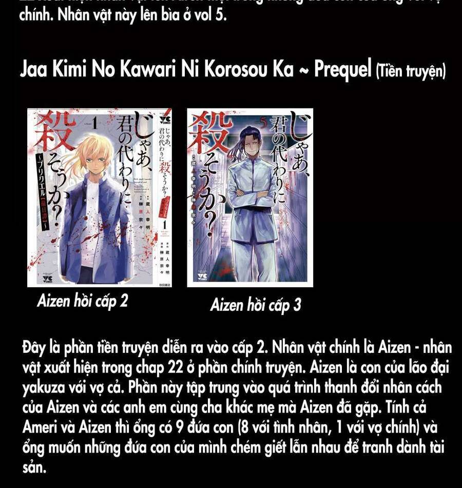 Jaa Kimi No Kawari Ni Korosou Ka ~ Prequel Chapter 1 - 2