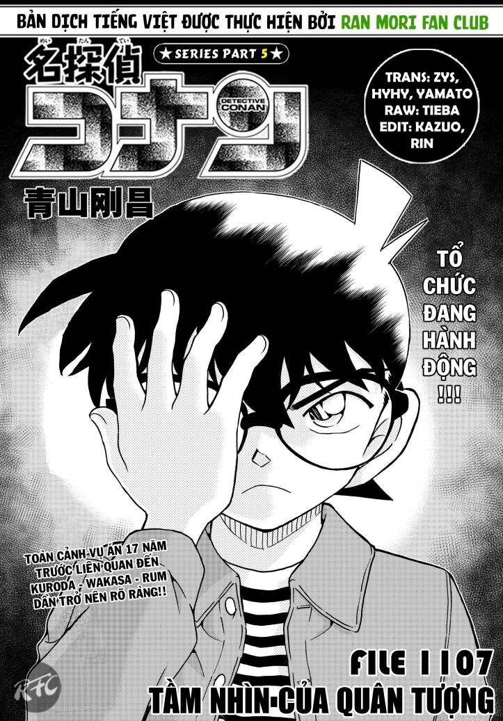 Thám Tử Conan Chapter 1107 - 1