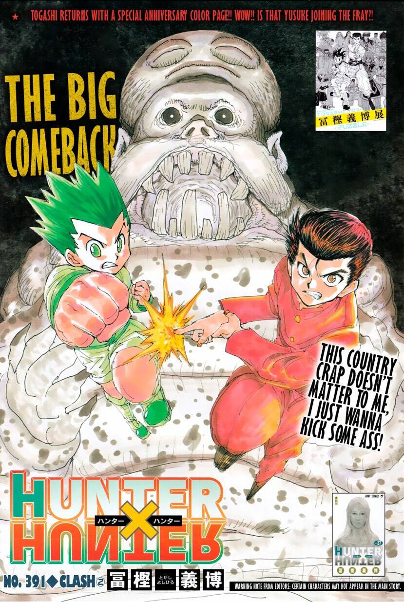 Hunter X Hunter Chapter 391 - 1