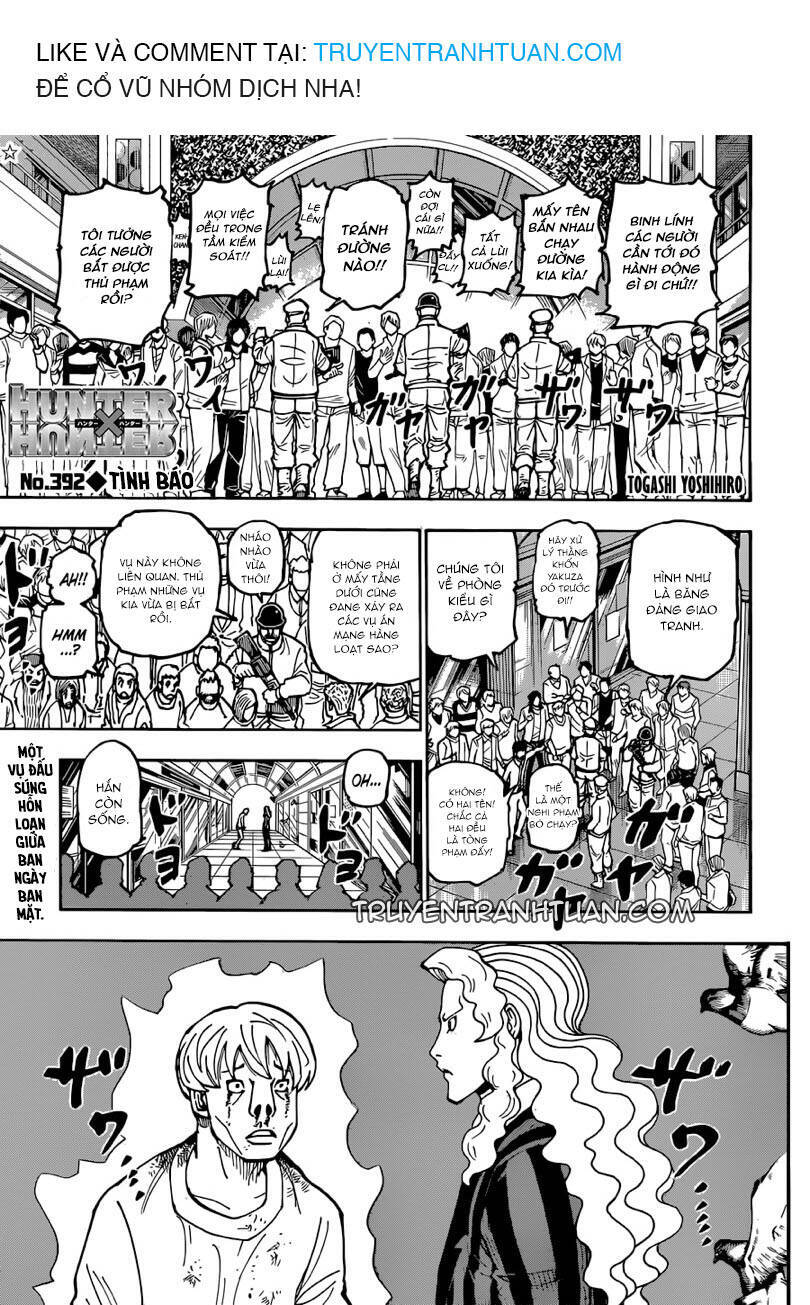 Hunter X Hunter Chapter 392 - 1