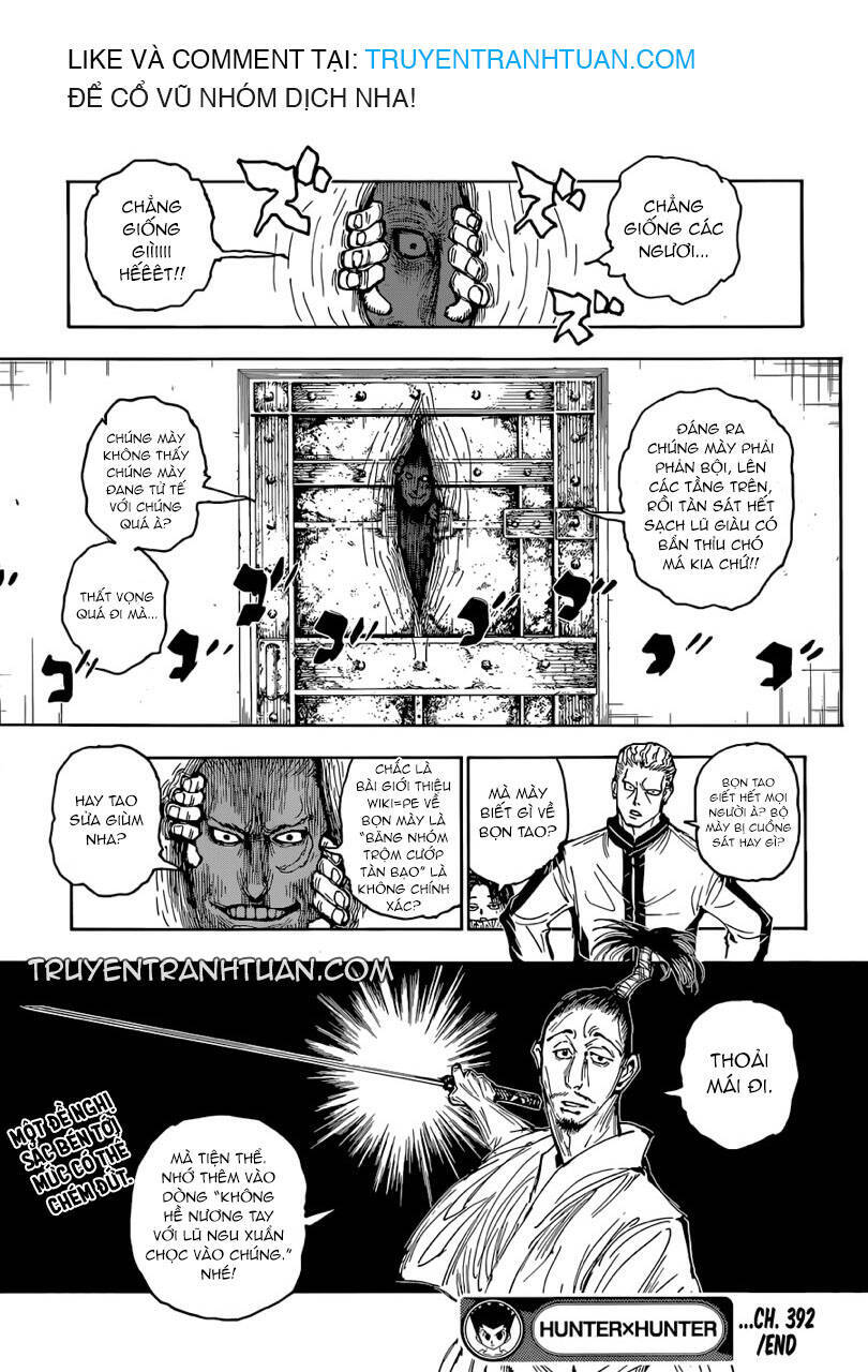 Hunter X Hunter Chapter 392 - 19