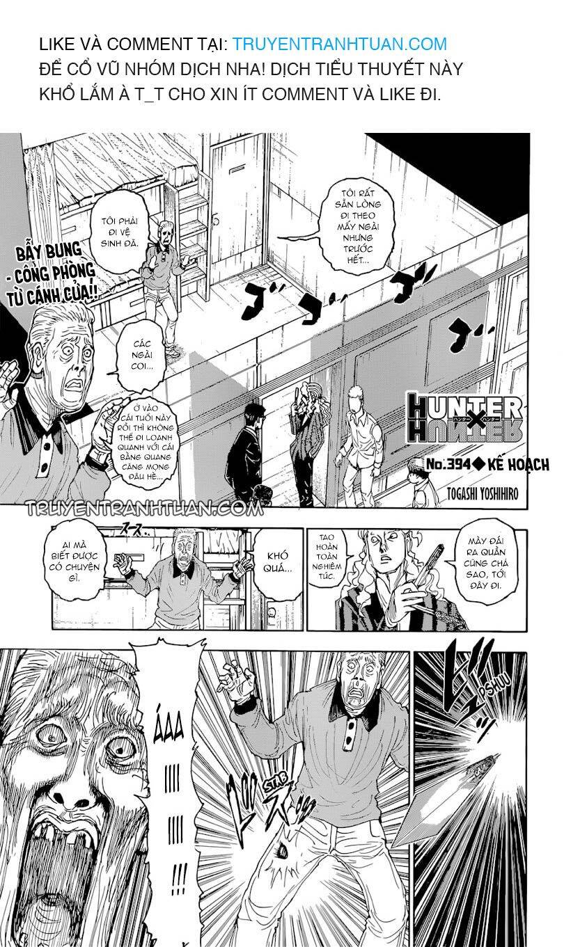 Hunter X Hunter Chapter 394 - 1