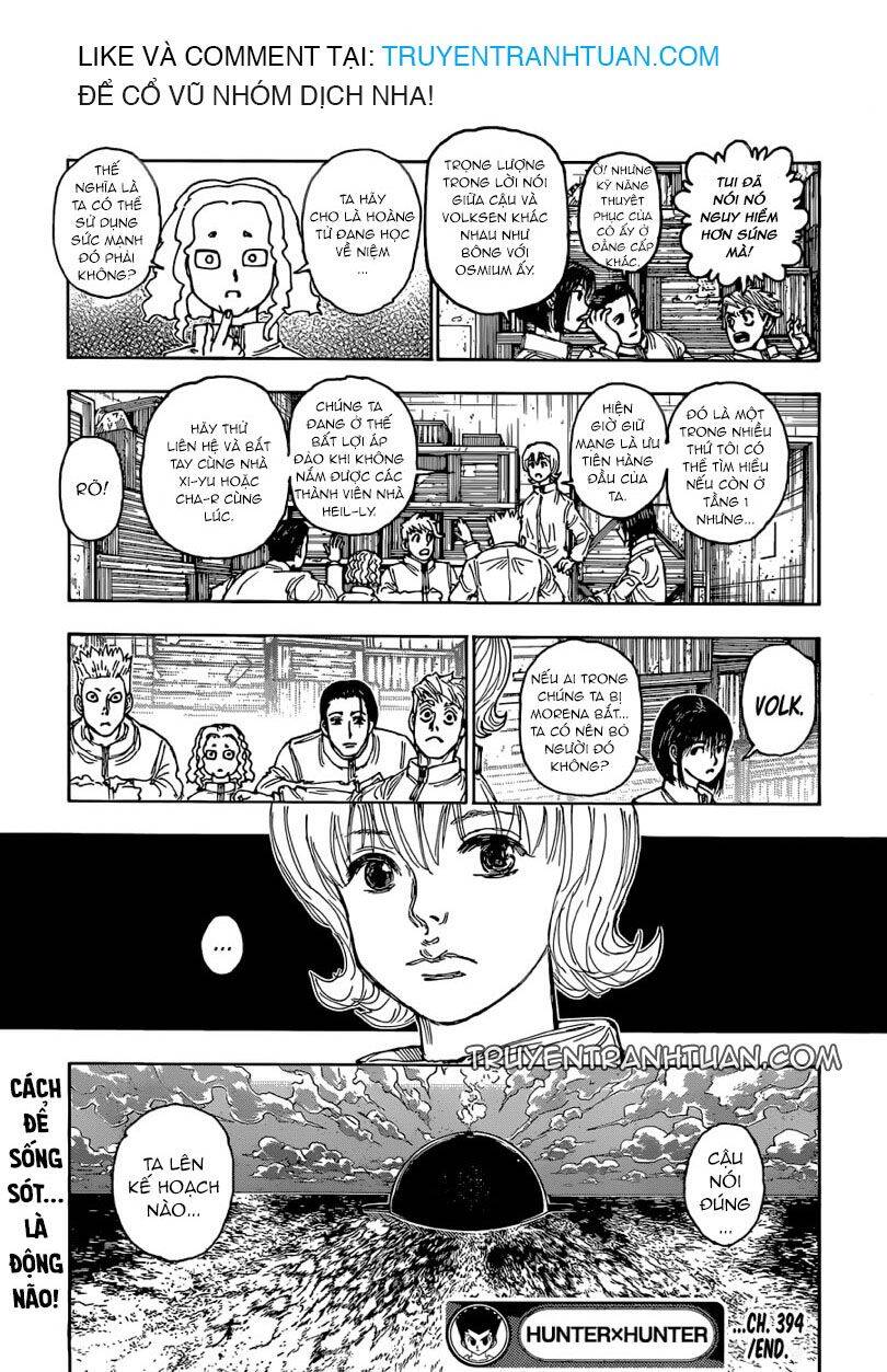 Hunter X Hunter Chapter 394 - 19