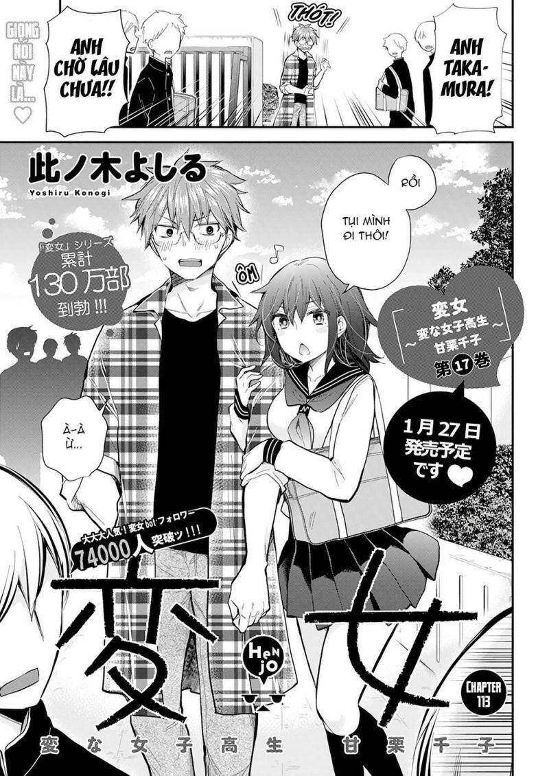 Henjo - Hen Na Joshi Kousei Amaguri Chiko Chapter 113 - 2