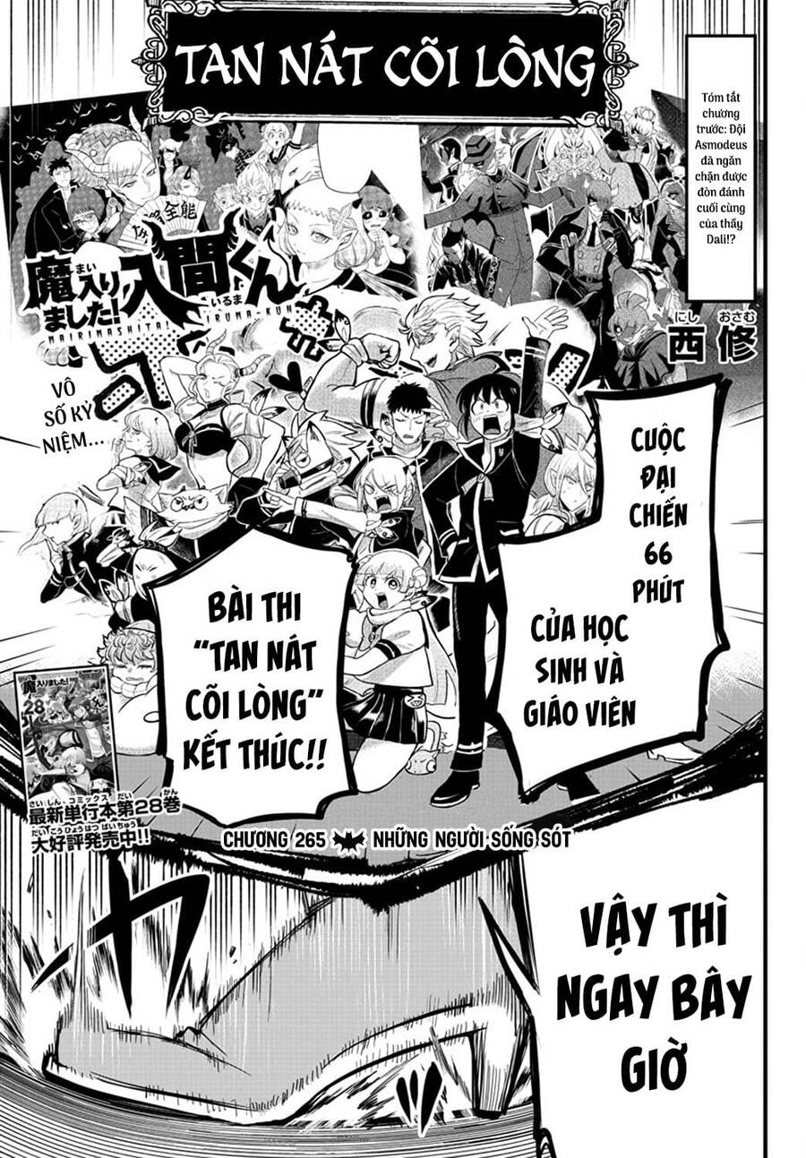 Chào Mừng Cậu Đến Trường Iruma-Kun Chapter 265 - 2