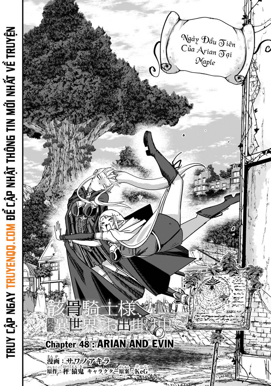 Gaikotsu Kishi-Sama, Tadaima Isekai E O Dekake-Chu Chapter 48 - 3