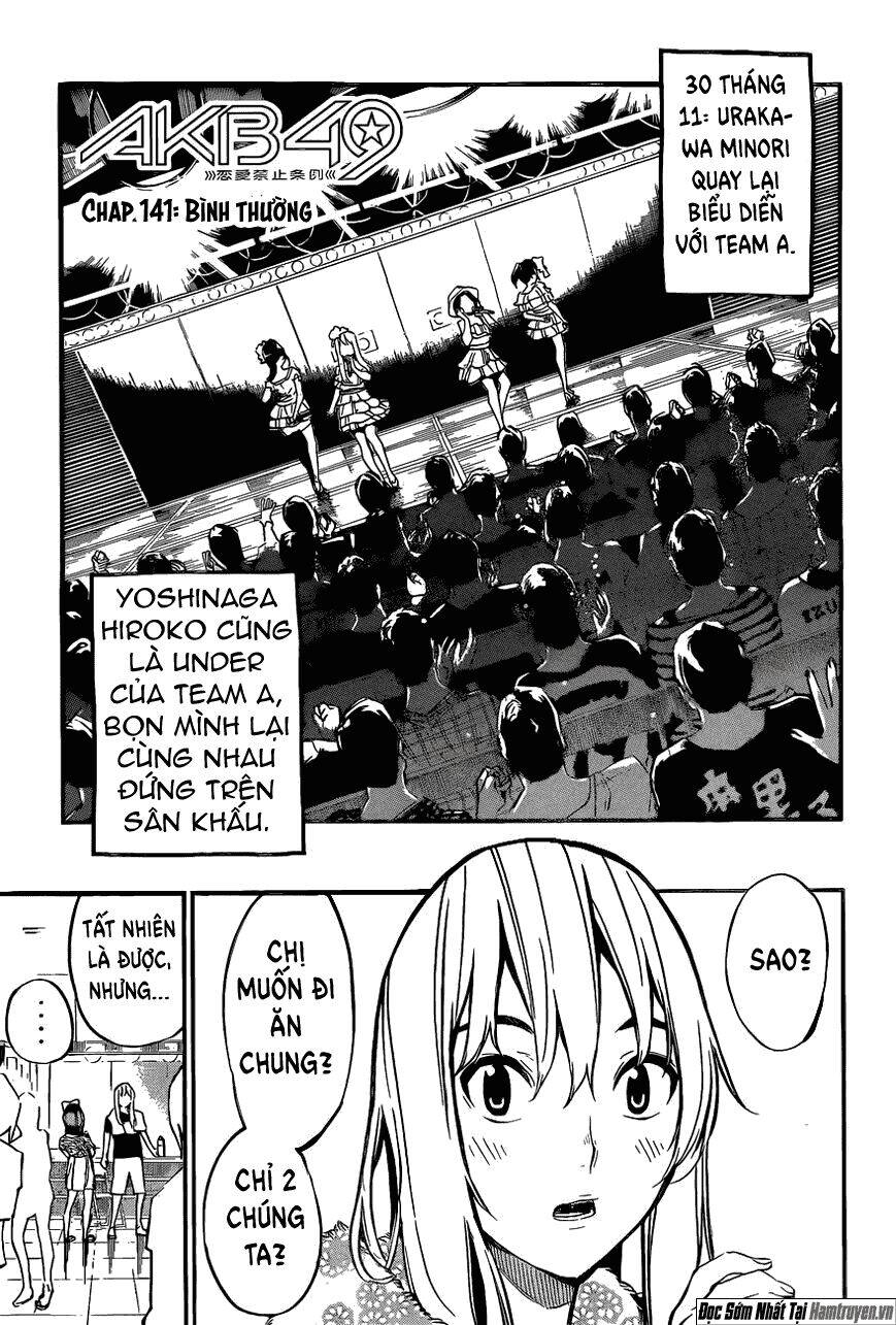 Akb49 - Renai Kinshi Jourei Chapter 141 - 1