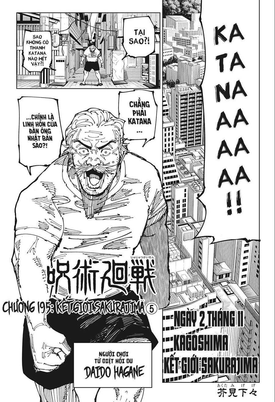 Jujutsu Kaisen - Chú Thuật Hồi Chiến Chapter 195 - 1