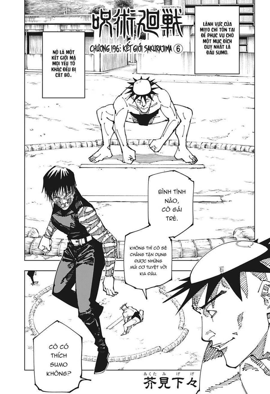 Jujutsu Kaisen - Chú Thuật Hồi Chiến Chapter 196 - 1