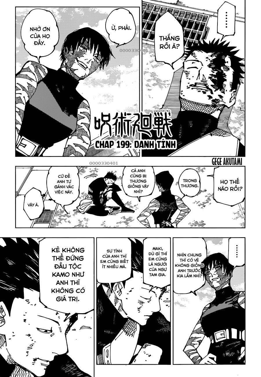 Jujutsu Kaisen - Chú Thuật Hồi Chiến Chapter 199 - 2