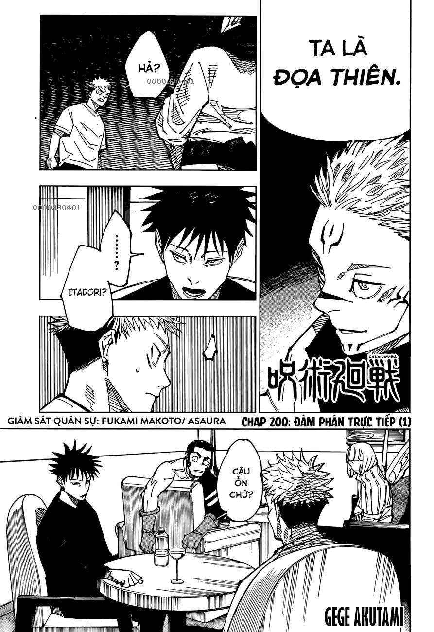 Jujutsu Kaisen - Chú Thuật Hồi Chiến Chapter 200 - 2