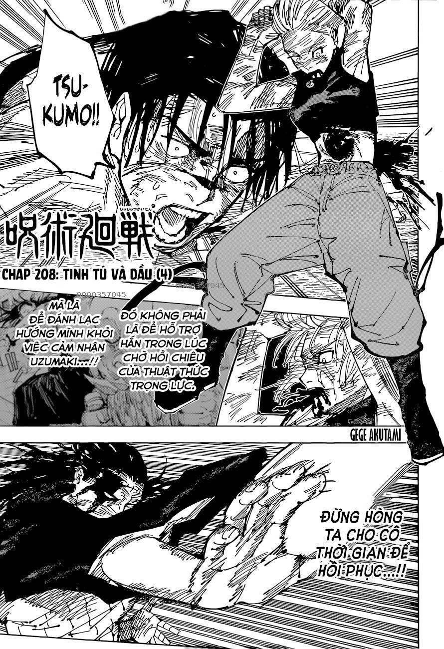 Jujutsu Kaisen - Chú Thuật Hồi Chiến Chapter 208 - 3