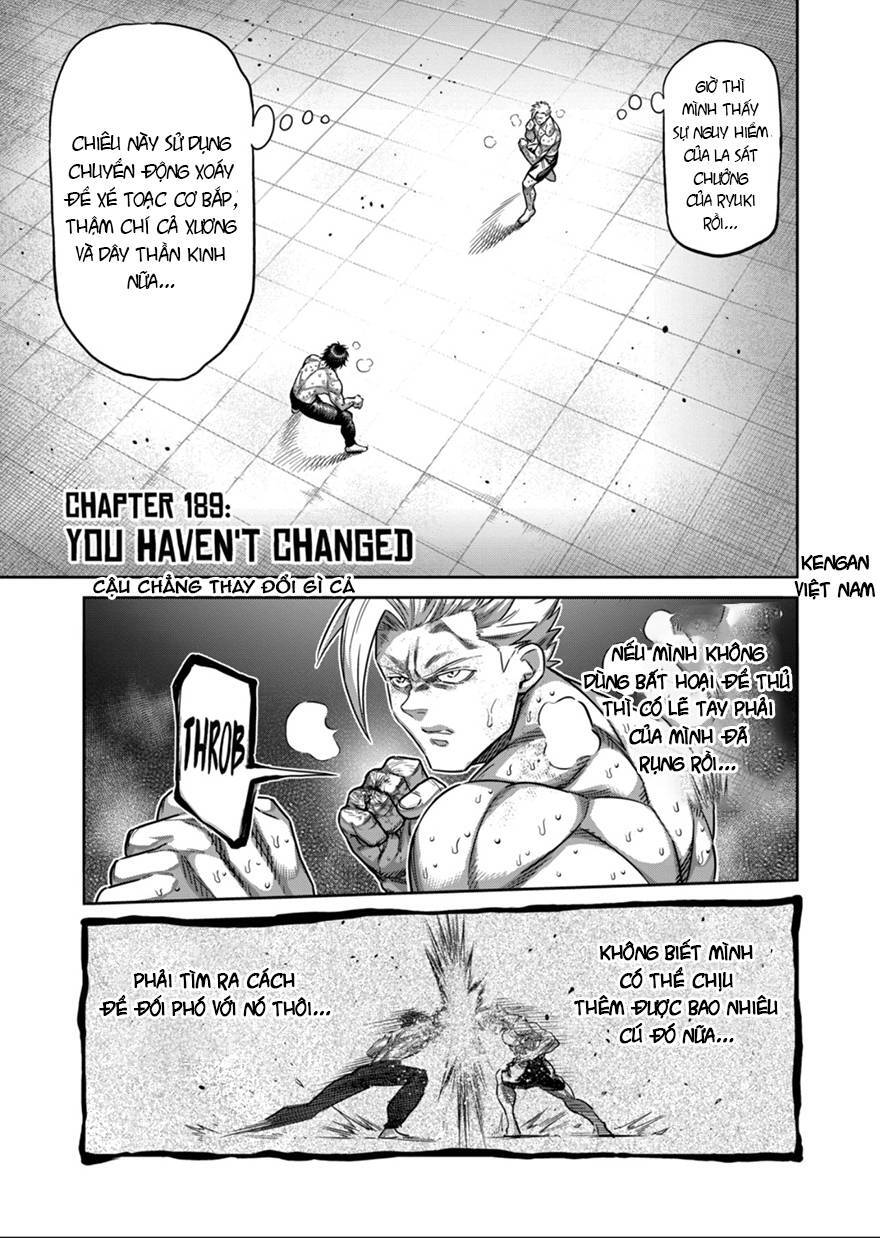 Kengan Ashura Phần 2 Chapter 189 - 1