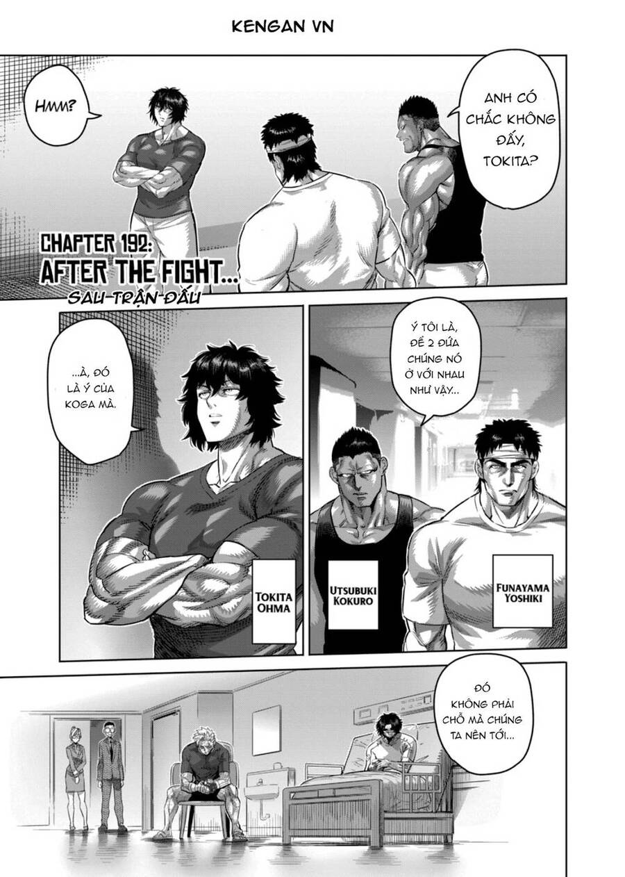 Kengan Ashura Phần 2 Chapter 192 - 1