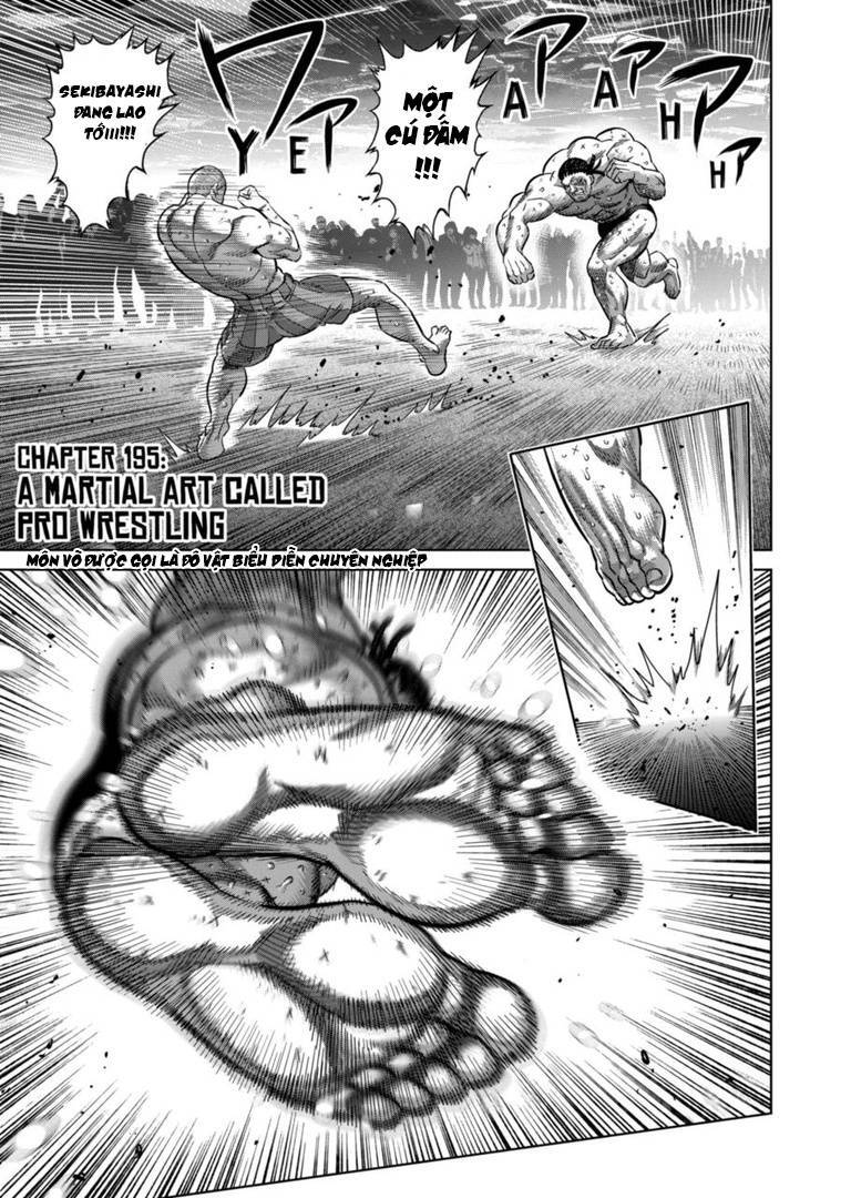 Kengan Ashura Phần 2 Chapter 195 - 1