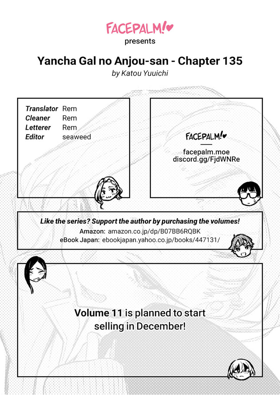 Yancha Gal No Anjou-San Chapter 135 - 16