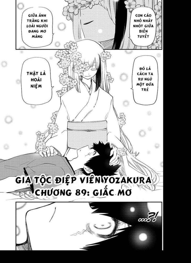 Gia Tộc Điệp Viên Yozakura Chapter 89 - 1