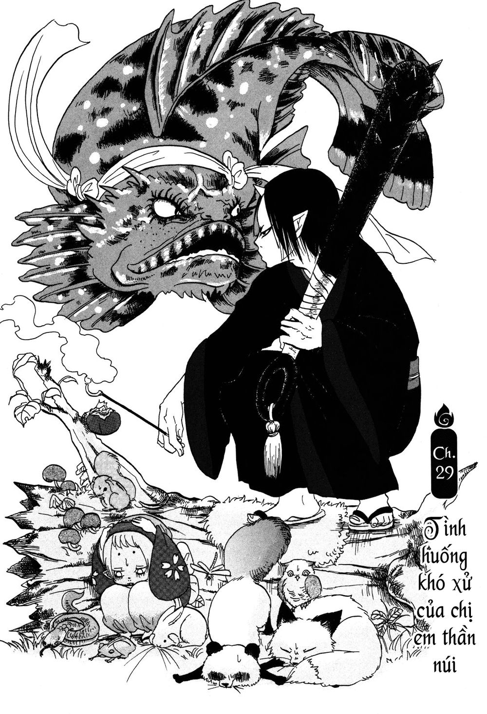 Cậu Bé Quả Đào - Hoozuki No Reitetsu Chapter 29 - 3