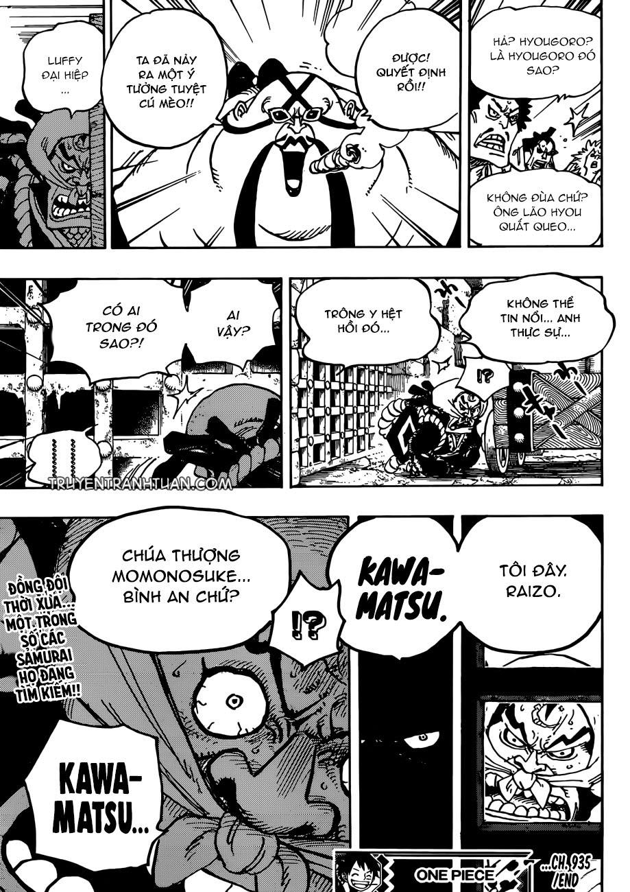 One Piece Chapter 935 - 17