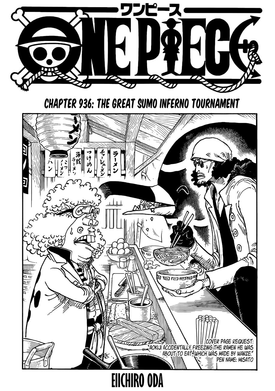 One Piece Chapter 936 - 2