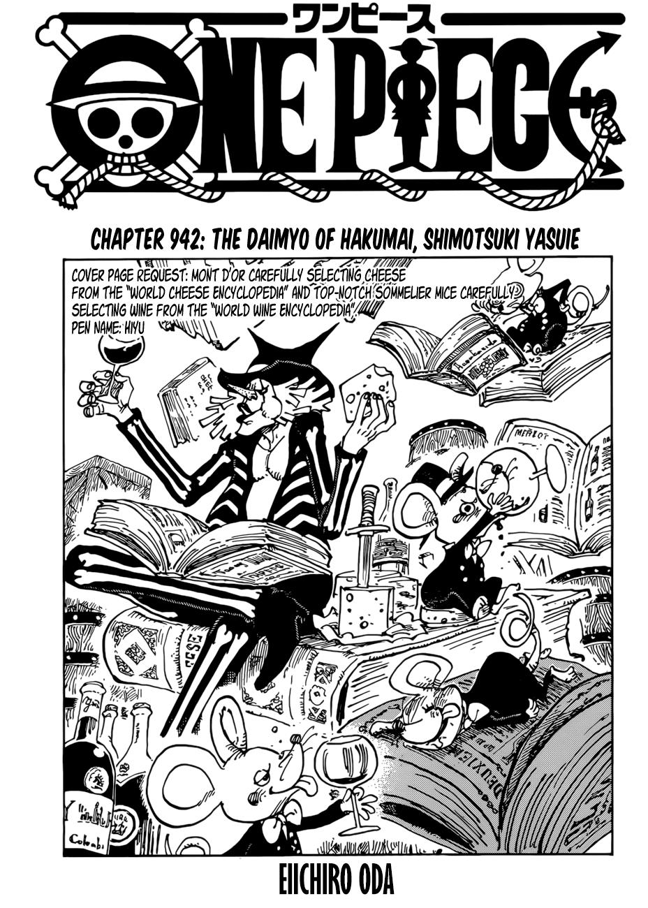 One Piece Chapter 942 - 2