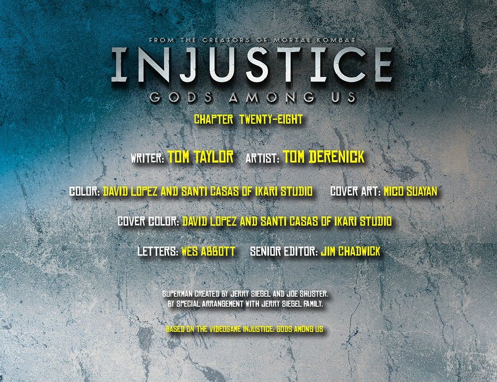 Injustice - Gods Among Us Chapter 28 - 1