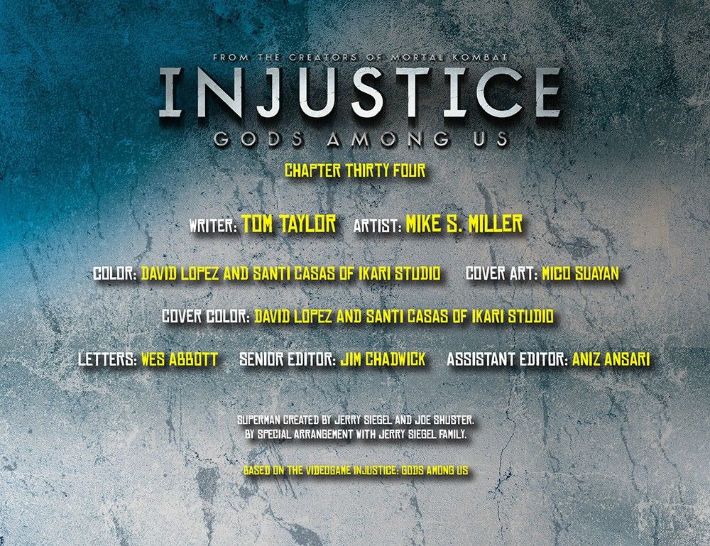 Injustice - Gods Among Us Chapter 34 - 1