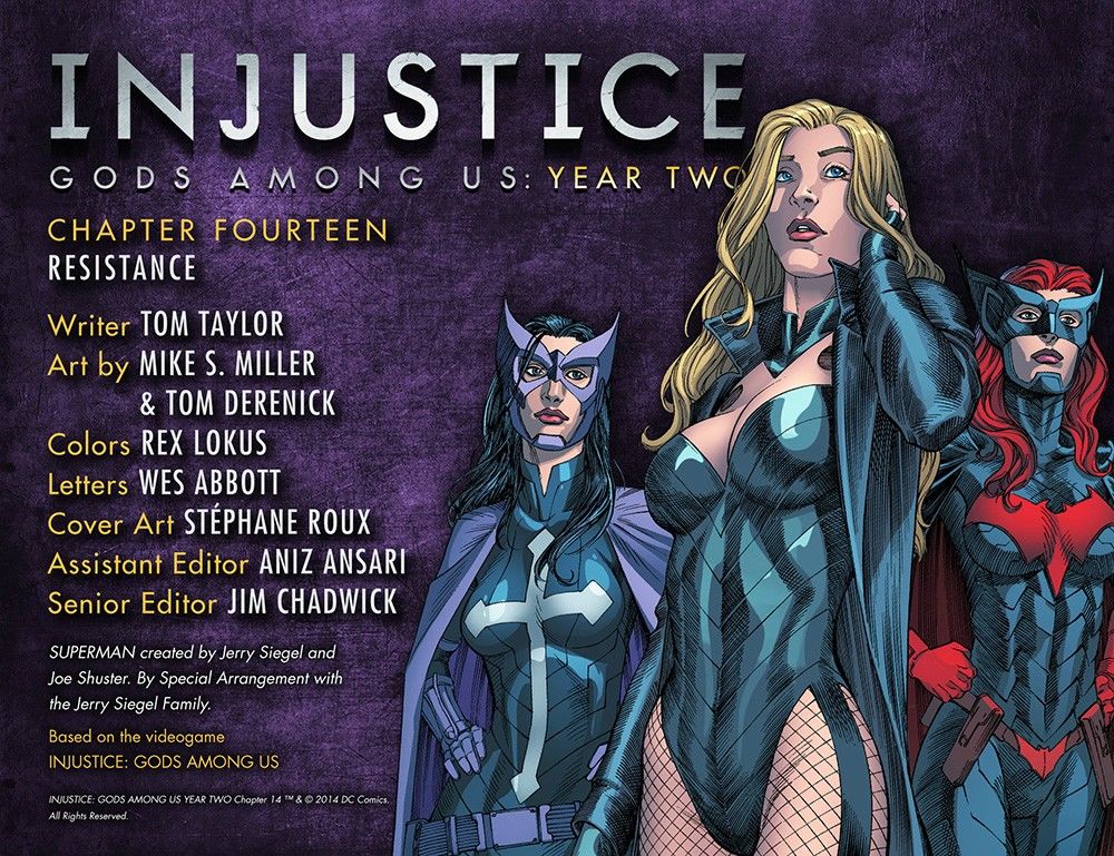 Injustice - Gods Among Us Chapter 50 - 1