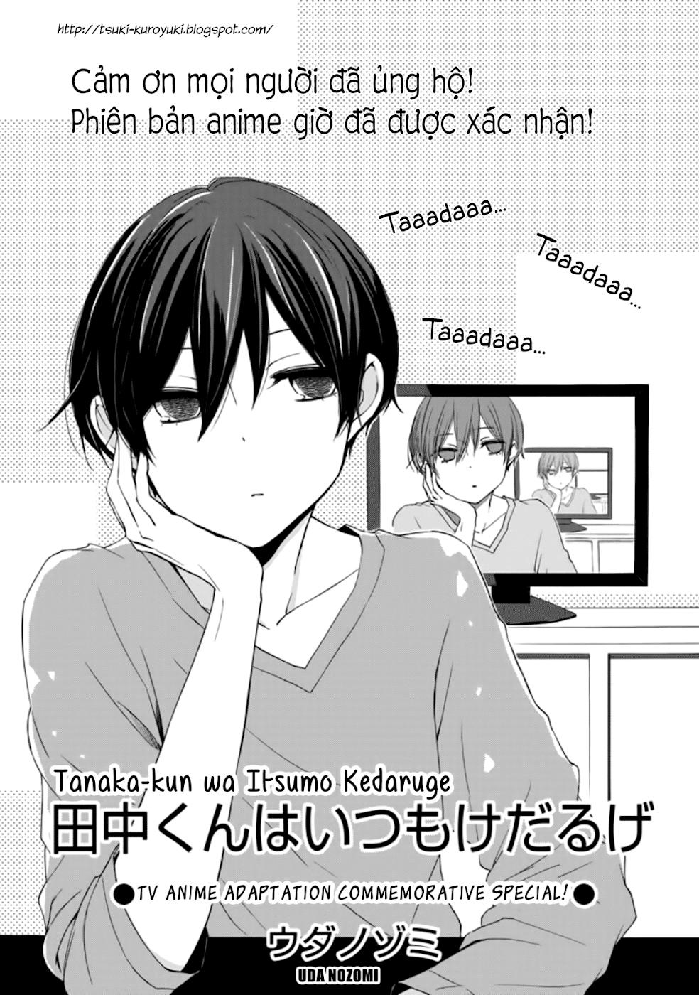 Tanaka-Kun Wa Itsumo Kedaruge Chapter 15.5 - 4